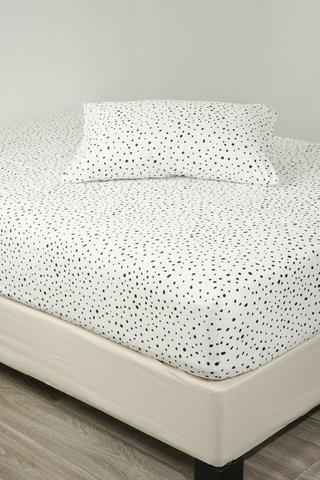 3 PIECE KIDS POLKA DOT POLYESTER SHEET SET