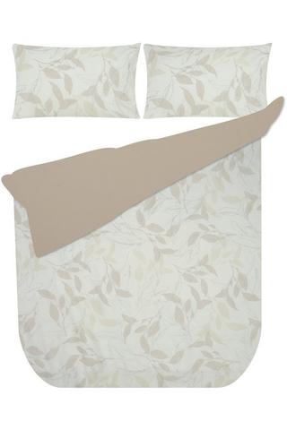 FOIL LEAVES GENTLE TOUCH DUVET COVER