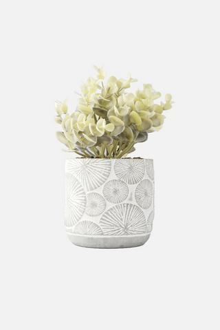 POTTED SUNBURST FAUX PLANT