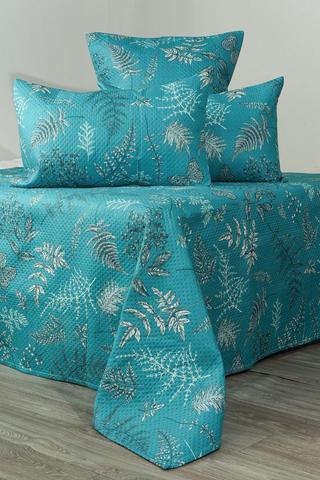 5 PIECE CALM BOTANICAL POLYESTER QUILT SET