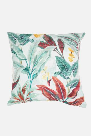 BOTANICAL PRINTED SCATTER COVER 43X43CM