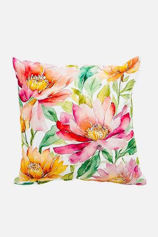 TEGAN FLORAL PRINTED SCATTER 45X45CM