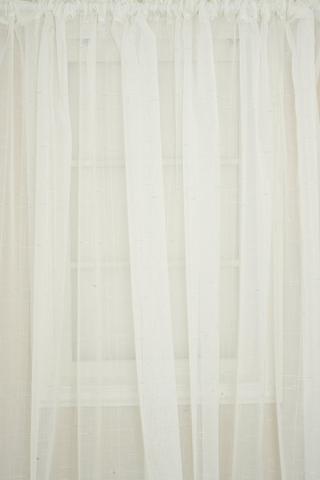 XW LUREX SHEER TAPED CURTAIN 270X218CM