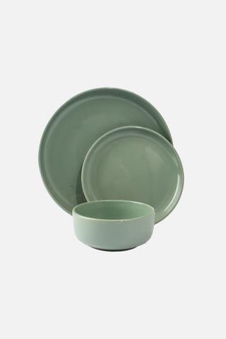12 PIECE BISTRO STACK DINNER PLATE SET