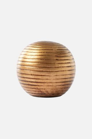 RIBBED DECO BALL