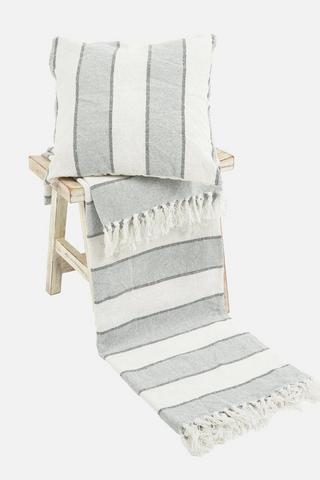STRIPE THROW AND SCATTER COVERS