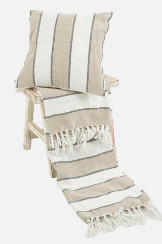 STRIPE THROW AND SCATTER COVERS