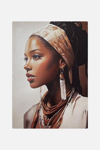 WARRIOR QUEEN WALL ART 38X58CM