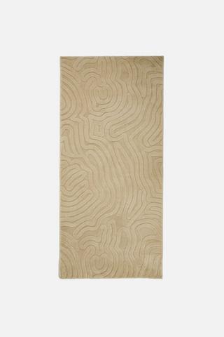 CARVED MAZE RUG RUNNER 70X160CM