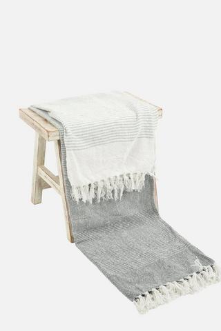 OMBRE STRIPE THROW 140X180CM