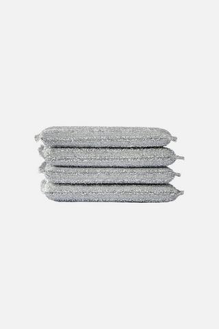 4 PACK CLEANING SCOURERS