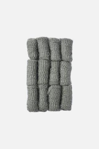 12 PIECE STEEL WOOL