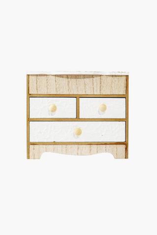 RUSTIC EMBOSSED JEWELLERY BOX