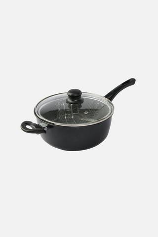 24CM CARBON STEEL FRYING POT