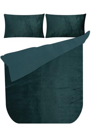 VELVET POLYESTER DUVET COVER
