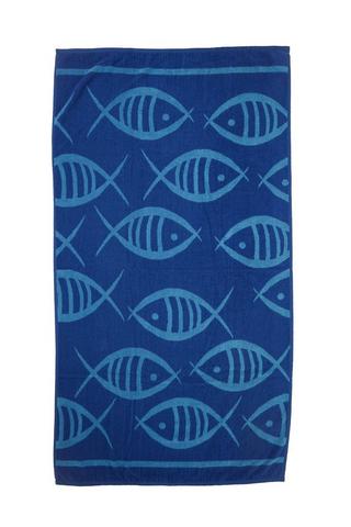 AQUATIC BEACH TOWEL