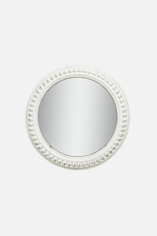 30CM BEADED DECORATIVE MIRROR