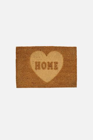 HOME PRINTED COIR DOORMAT 40X60CM