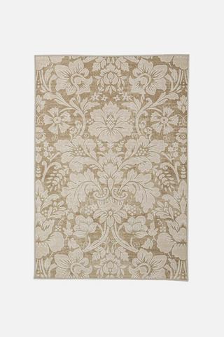 MINI JACOBEAN FLORAL RUG 60X90CM
