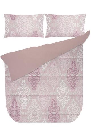 ASHWER DAMASK FOIL POLYESTER COMFORTER