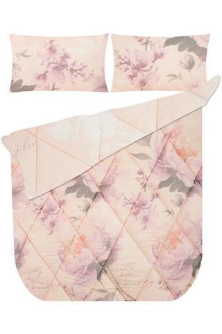 FLORAL POLYESTER COMFORTER