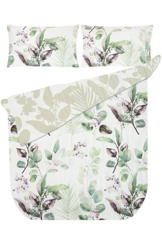 6 PIECE LEAF PRINT POLYESTER COMFORTER