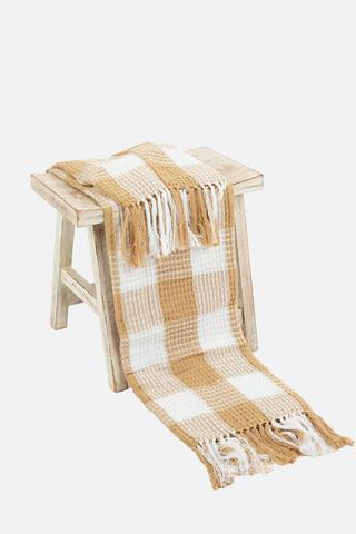 WAFFLE THROW 125X150CM