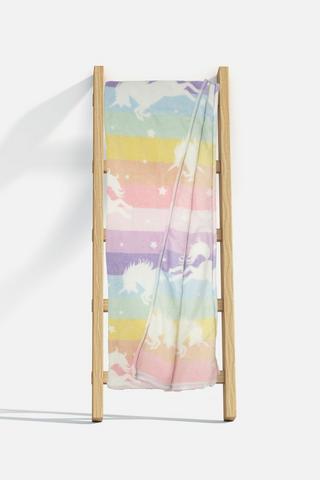 Kds Cf 125*150 Rainbow Unicorn
