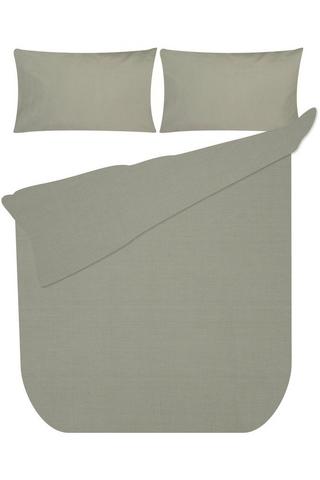 PLAIN POLYCOTTON DUVET COVER
