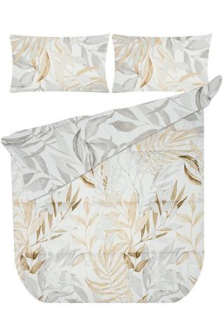 LEAFLET FOIL POLYESTER COMFORTER