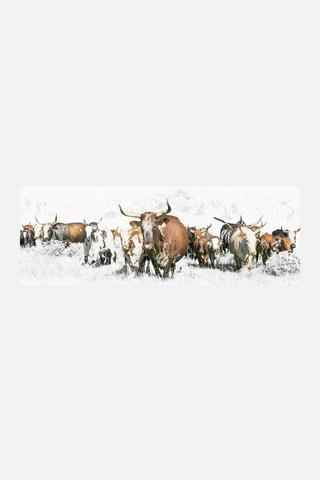 NGUNI WALL ART 114X43CM