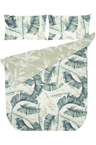 6 PIECE BANANA LEAF GENTLE TOUCH DUVET COVER SET