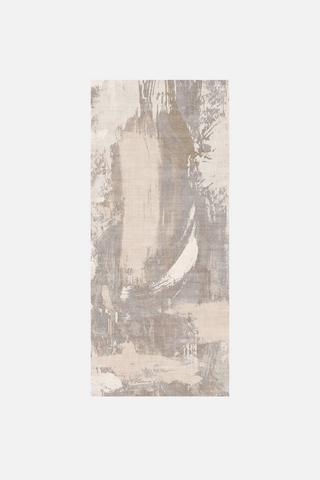 BRUSHSTROKE RUG RUNNER 70X160CM