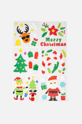 ASSORTED CHRISTMAS WINDOW STICKER