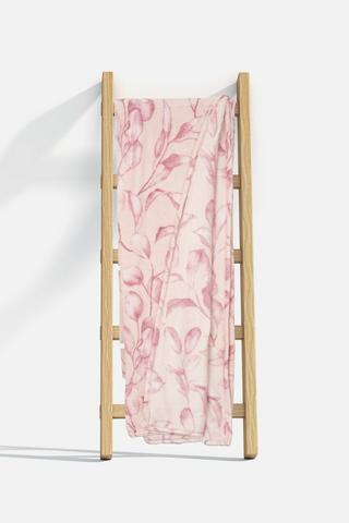 ALEGRA LEAVES CORAL FLEECE BLANKET 150X200CM