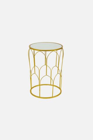 FLORENCE MIRROR SIDE TABLE