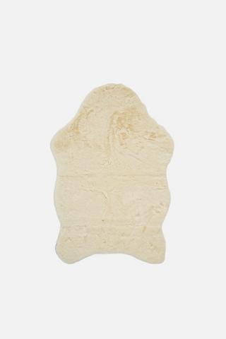 FAUX FUR FELT RUG 60X90CM