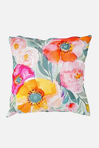 SUMMER FLOWERS PRINTED SCATTER 45X45CM