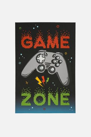 KIDS GAME PLAY WALL ART 40X60CM