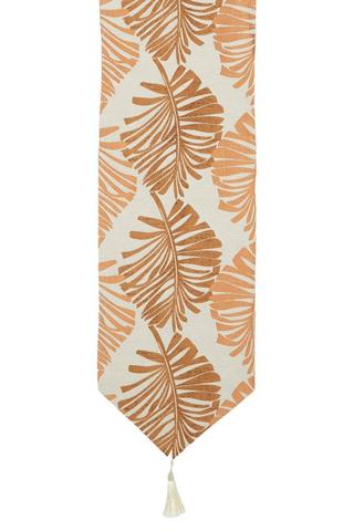 OLIVIA TASSLE TABLE RUNNER