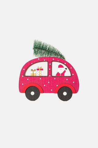 CHRISTMAS DECORATIVE CAR SIGN