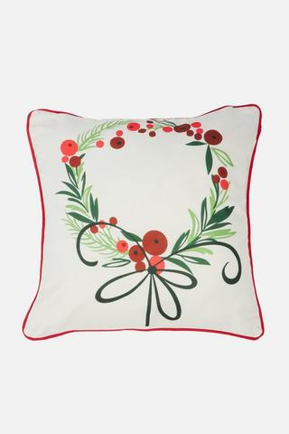 CHRISTMAS WREATH DECORATIVE SCATTER