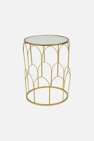 FLORENCE MIRROR SIDE TABLE