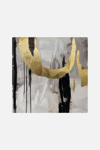 URBAN ABSTRACT WALL ART 60X60CM