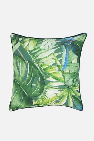 JUNGLE LEAF PRINTED SCATTER 50X50CM