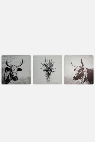 3 PACK NGUNI WALL ART