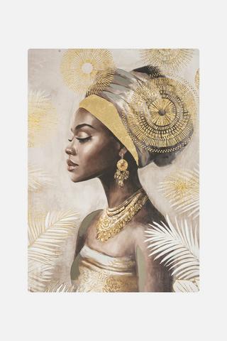 VOGUE LADY WALL ART 60X90CM