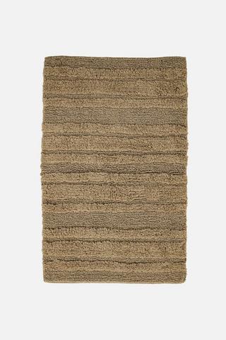 SINGLE TUFTED BATHMAT - 1 - Taupe