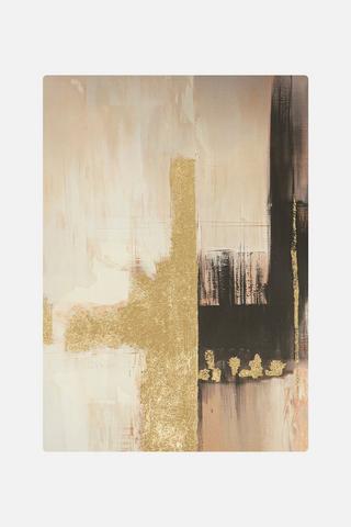 TEXTURED GEO WALL ART 70X50CM