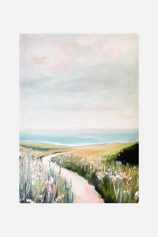 SUMMER LANDSCAPE WALL ART 38X58CM